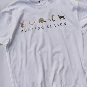 Hunting Season Deer and Duck Graphic Tee, Outdoorsman Hunter Gift Shirt