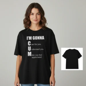 I'm Gonna Care Understand Appreciate Slogan Tee Funny Acronym Graphic Shirt available at our Los Angeles warehouse