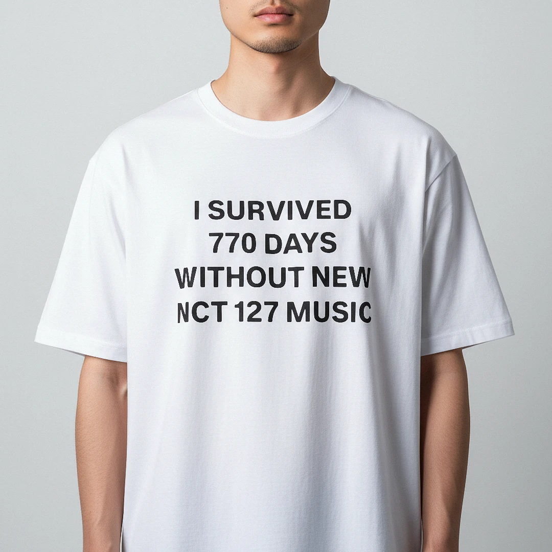 I Survived Days Without New NCT Music Tee, K-Pop Fandom Grap — Los Angeles I Survived Days Without New NCT Music Tee, K-Pop Fandom Graphic Shirt for NCTzen available at our Los Angeles warehouse