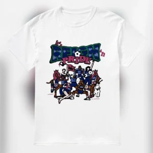 It's Reign 'n Pride Soccer Graphic Tee, Women's Sports Fan Pride Shirt for Match Day
