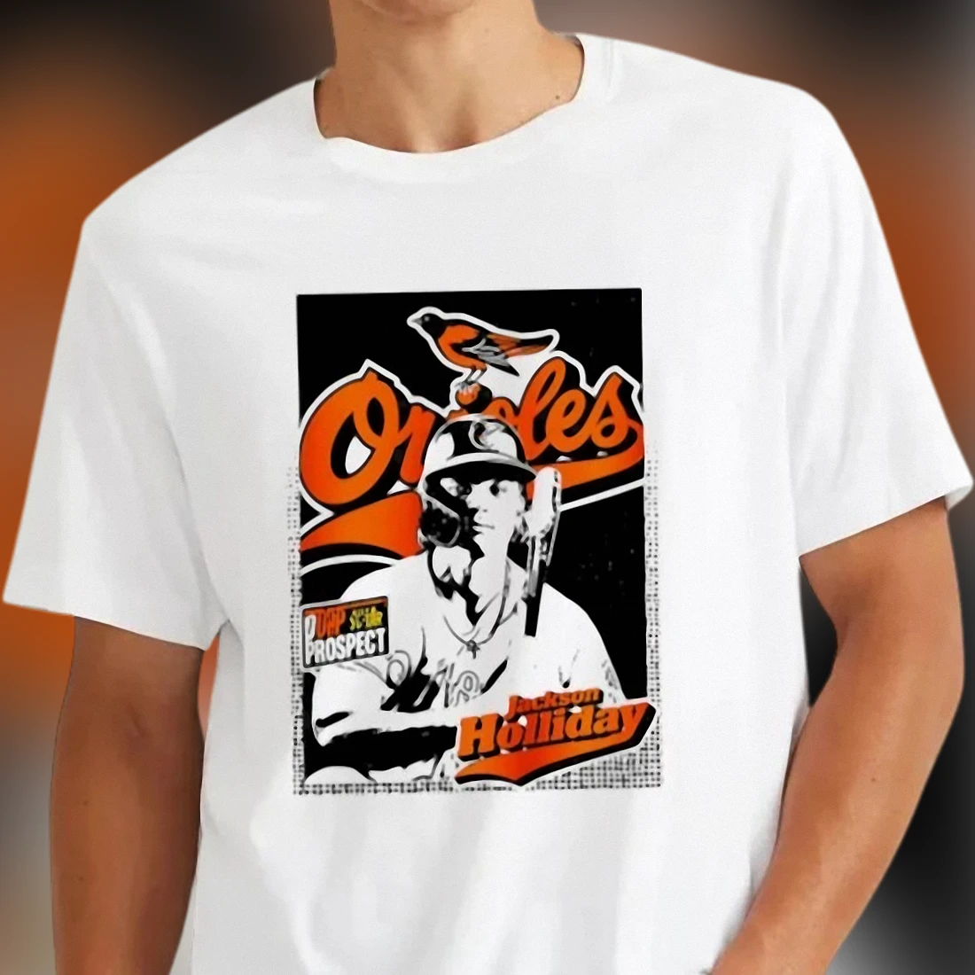 Jackson Holliday Orioles Prospect Tee Vintage Baltimore Baseball Graphic T-Shirt Fan Gift