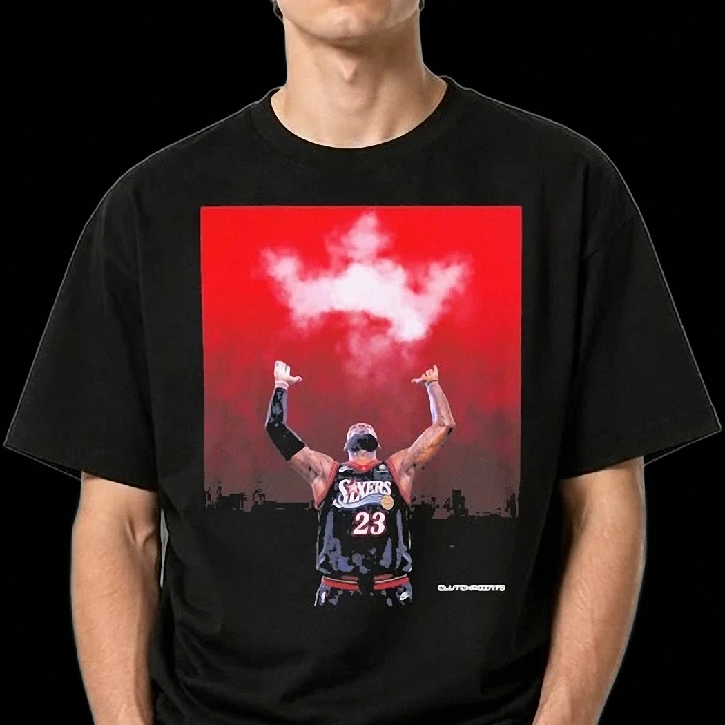 Jimmy Butler Graphic Tee, Vintage Philadelphia 76ers Basketball Fan Shirt, Jimmy Buckets NBA Sports Apparel Gift