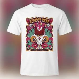 Joe Russo's Almost Dead Tee Psychedelic Jam Band Concert Graphic Shirt available at our Los Angeles warehouse