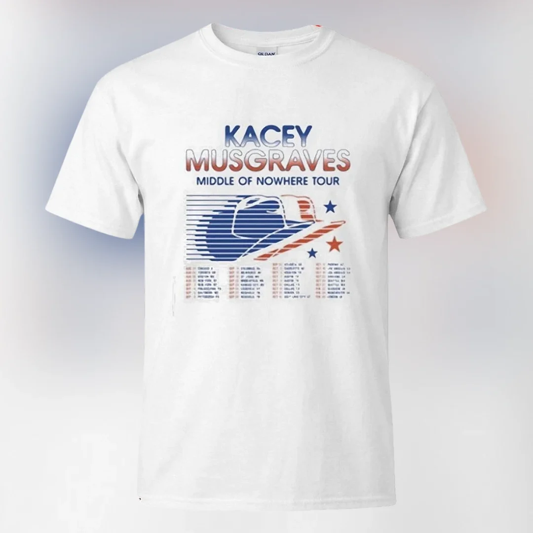 Kacey Musgraves Middle of Nowhere Tour Tee, Vintage Country Music Concert Shirt available at our Los Angeles warehouse