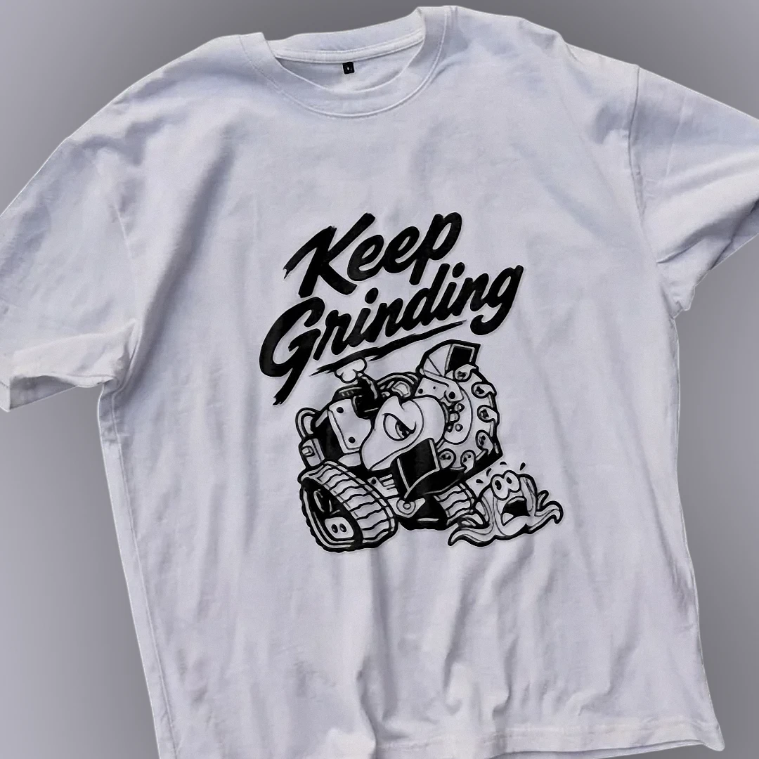 Keep Grinding Tee, Motivational Streetwear Graphic T-Shirt f — Los Angeles Keep Grinding Tee, Motivational Streetwear Graphic T-Shirt for Men and Women available at our Los Angeles warehouse