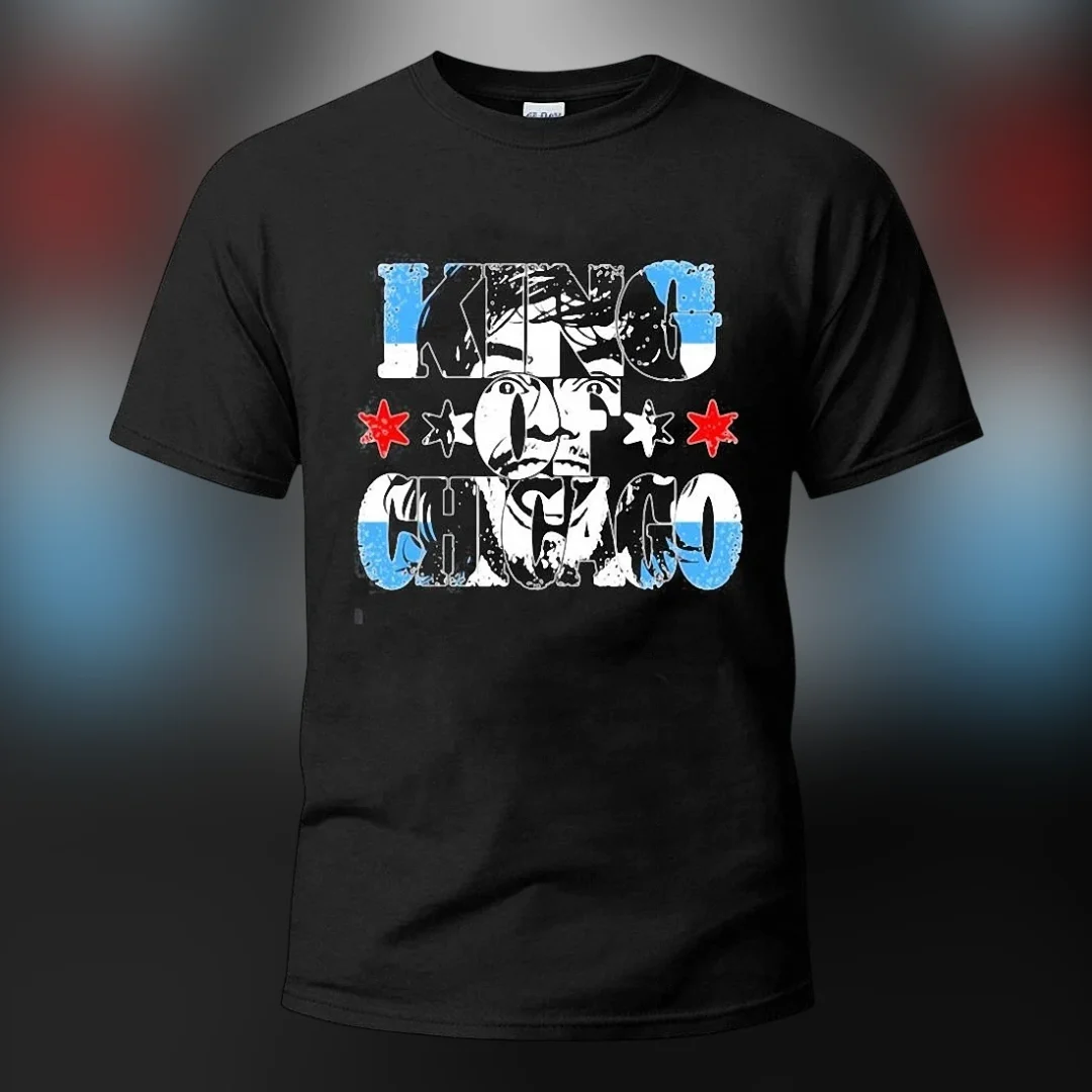 King of Chicago Tee Abe Froman Sausage King Graphic Shirt — Los Angeles King of Chicago Tee Abe Froman Sausage King Graphic Shirt available at our Los Angeles warehouse