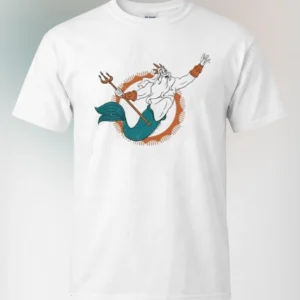 King Triton Tee Vintage The Little Mermaid Graphic Shirt, Sea King Trident Apparel Gift for Men and available at our Los Angeles warehouse