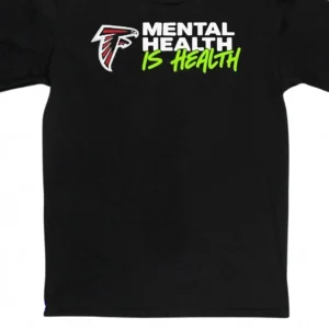 Mental Health Is Health Tee, Falcon Sports Graphic T-Shirt, Mental Health Awareness Shirt Gift available at our Los Angeles warehouse