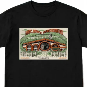 Moe.Down Underground The Caverns Pelham TN Tee Vintage Jam Band Concert Tour Souvenir Graphic Shirt