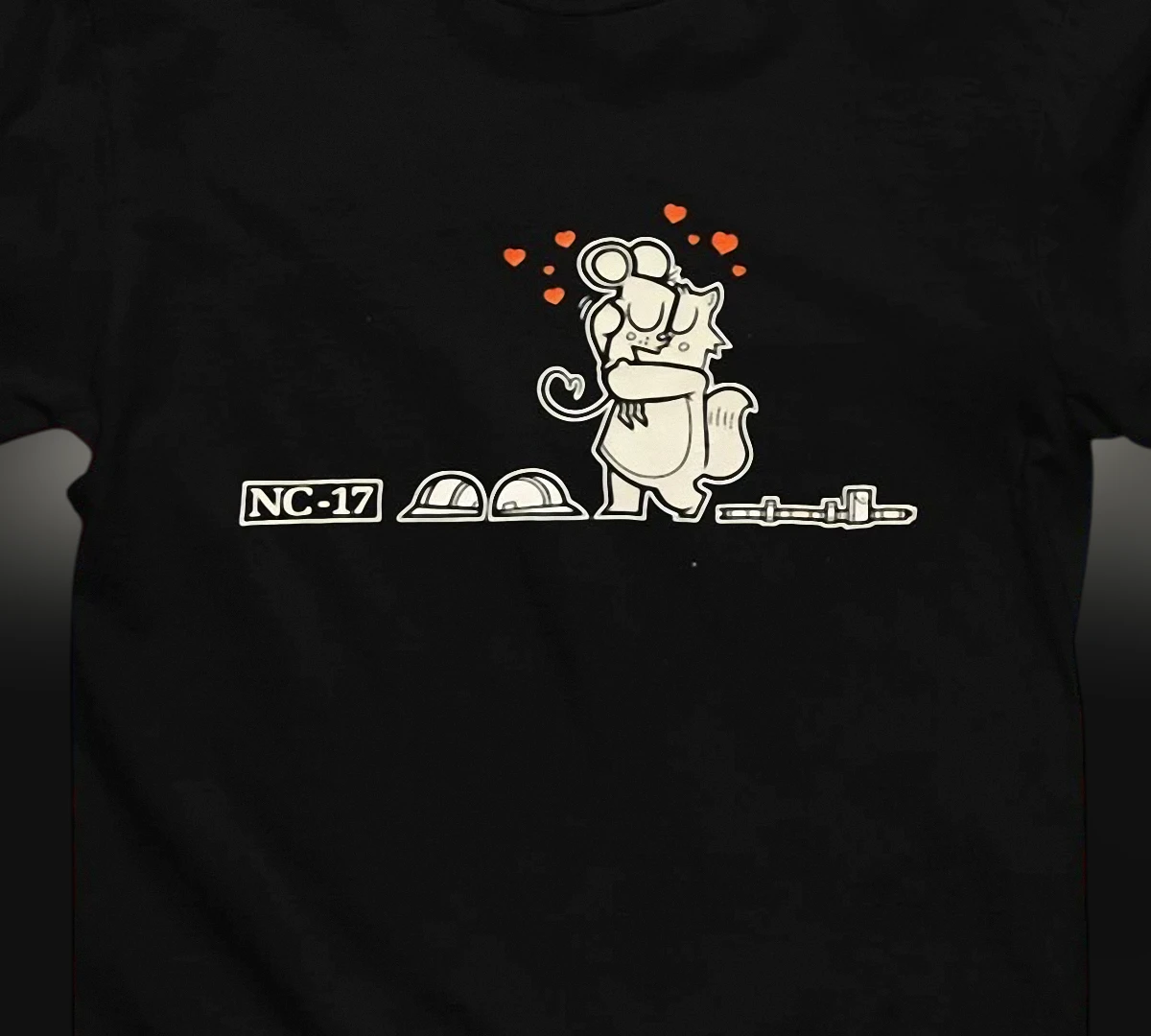 nc-17-cat-and-mouse-cartoon-tee-funny-adult-humor-graphic-shirt-for-cinephiles-a.webp NC-17 Cat and Mouse Cartoon Tee Funny Adult Humor Graphic Shirt for Cinephiles and Couples