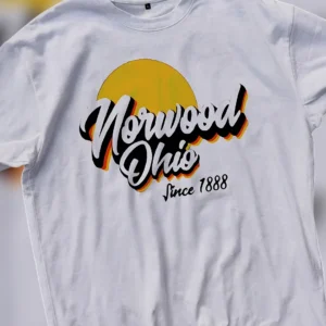 Norwood Ohio Since Vintage Graphic Tee, Retro City Heritage Pride T-Shirt