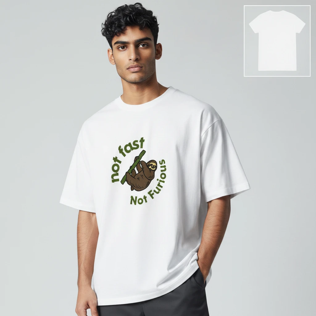 Not Fast Not Furious Sloth Tee Funny Animal Pun Graphic T-Sh — Los Angeles Not Fast Not Furious Sloth Tee Funny Animal Pun Graphic T-Shirt for Men and Women available at our Los Angeles warehouse