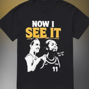 Now I See It Basketball Tee, Caitlin Clark Graphic Shirt, Women's Sports Fan Apparel Gift