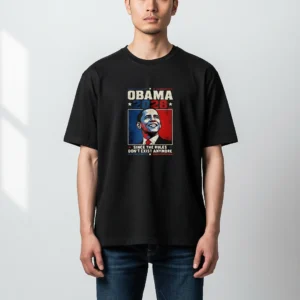 Obama 2028 Since The Rules Don't Exist Anymore Tee, Funny Barack Obama Political Satire Graphic T-Sh available at our Los Angeles warehouse