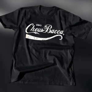 Obey Chew Bacca Tee Vintage Parody Graphic T-Shirt for Sci-Fi Pop Culture Fans available at our Los Angeles warehouse