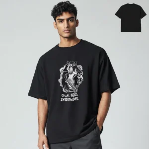 Our Fates Intertwined Tee Gothic Dark Romance Graphic T-Shirt for Men and Women available at our Los Angeles warehouse