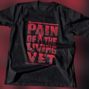 Pain of the Living Vet Tee Vintage Military Veteran Awareness Graphic Shirt available at our Los Angeles warehouse