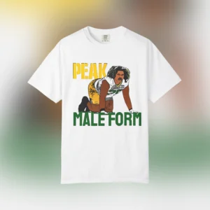Peak Male Form Tee Funny David Bakhtiari Packers Football Graphic T-Shirt available at our Los Angeles warehouse