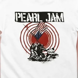 Pearl Jam Tee Shirts Vintage Inspired Graphic Tee, 90s Alt Rock Band Concert Shirt Gift for Music Fans
