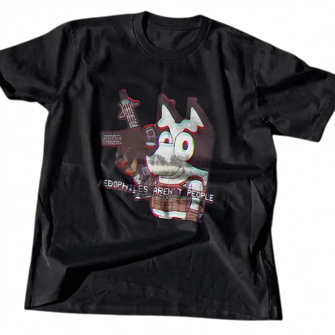 Pedophiles Aren't People Glitch Tactical Meme Tee, Edgy Anti — Los Angeles Pedophiles Aren't People Glitch Tactical Meme Tee, Edgy Anti Child Abuse Graphic T-Shirt available at our Los Angeles warehouse