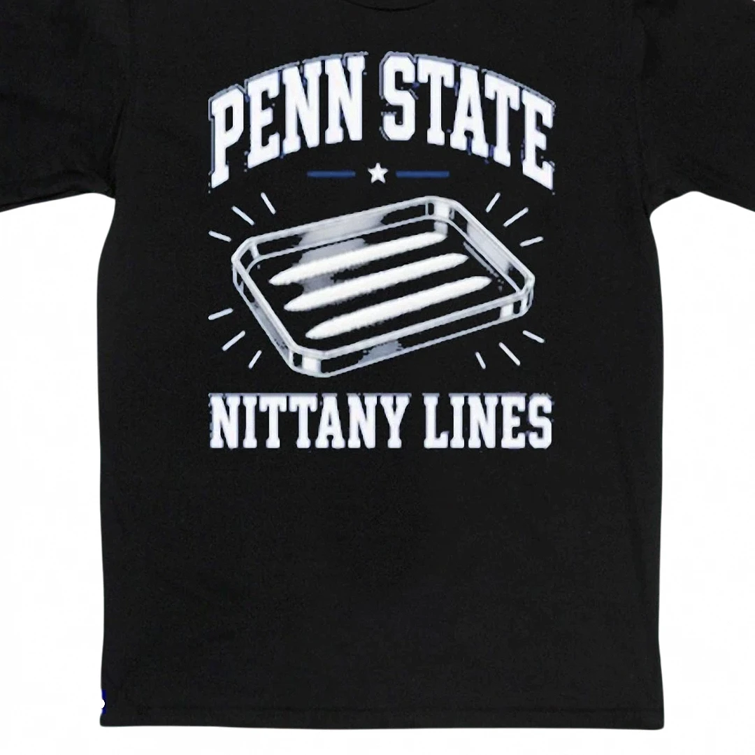 Penn State Nittany Lines Funny Parody Tee, Dark Humor Colleg — Los Angeles Penn State Nittany Lines Funny Parody Tee, Dark Humor College Fan Graphic T-Shirt available at our Los Angeles warehouse