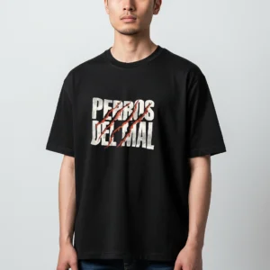 Perros Del Mal Tee Mexican Lucha Libre Wrestling Graphic T-Shirt available at our Los Angeles warehouse