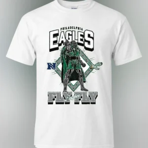 Philadelphia Eagles Fly Eagles Fly Doctor Doom Tee, Comic Mashup Football Fan Shirt available at our Los Angeles warehouse