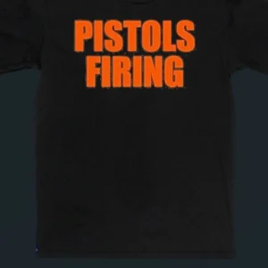 Pistols Firing Tee Oklahoma State Game Day College Football Fan Graphic Shirt available at our Los Angeles warehouse
