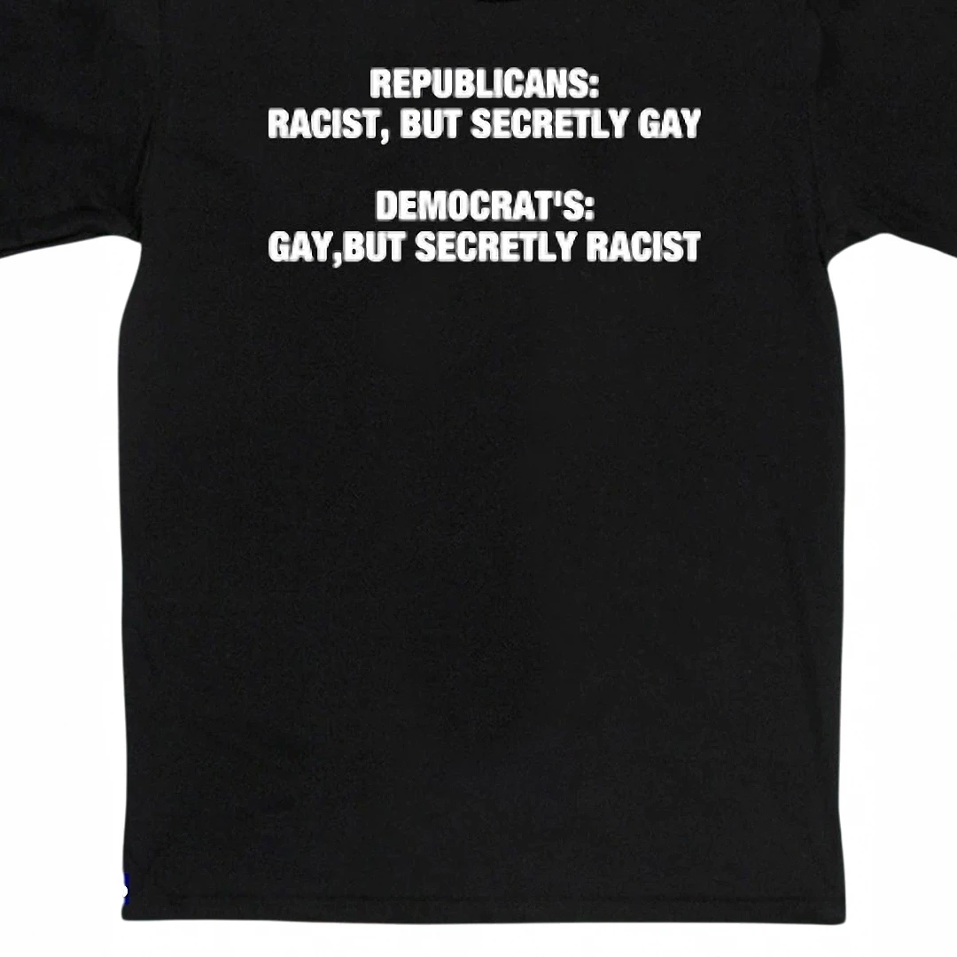 Political Satire Tee Bipartisan Party Roast Sarcastic Election Parody Shirt