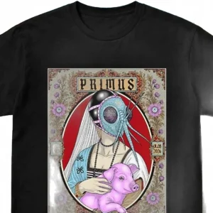 Primus Band Graphic Tee Surreal Insect Art Rock Music Merch Fan Gift Shirt