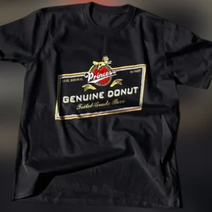 Princess Genuine Donut Toilet-Grade Beer Tee Funny Dungeon Crawler Carl Parody Shirt available at our Los Angeles warehouse
