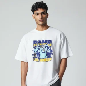 RAMS Los Angeles Sulley Vintage Graphic Tee, Monsters Inc LA Football Apparel for Men and Women available at our Los Angeles warehouse