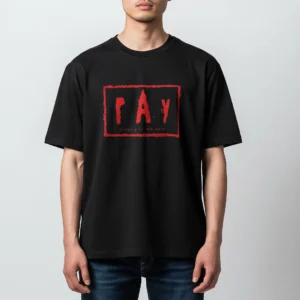 RAY Shining in the Dark Tee Vintage Distressed Streetwear Graphic T-Shirt available at our Los Angeles warehouse