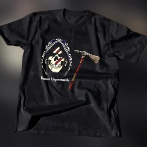 Remain Ungovernable Tee Reaper Tomahawk Graphic Shirt Patriotic Liberty Slogan Apparel available at our Los Angeles warehouse