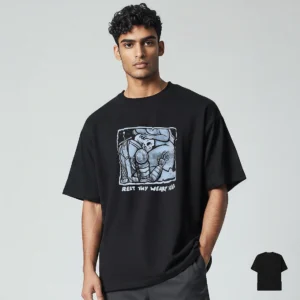 Rest Thy Weary Head Tee Dark Fantasy Knight Graphic T-Shirt available at our Los Angeles warehouse