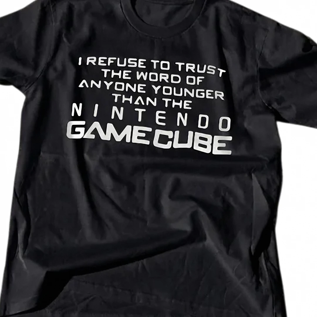 retro-gaming-tee-younger-than-nintendo-gamecube-joke-graphic-tee-funny-millennia.webp Retro Gaming Tee Younger Than Nintendo GameCube Joke Graphic Tee Funny Millennial Gamer Shirt Gift