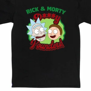 Rick and Morty Graphic Tee Adult Humor Parody Tee for Fans