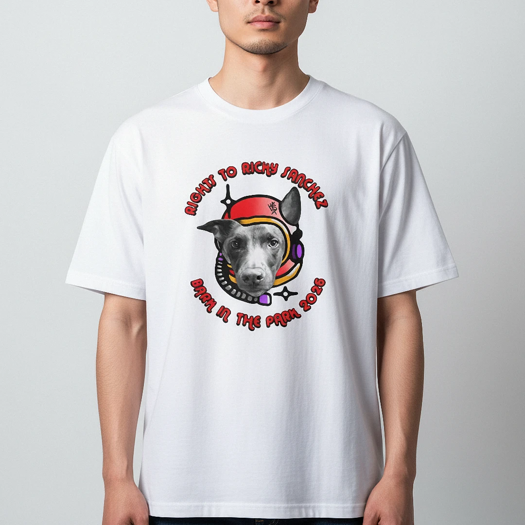 Rights to Ricky Sanchez Bark in the Park 2026 Tee, Philadelp — Los Angeles Rights to Ricky Sanchez Bark in the Park 2026 Tee, Philadelphia Sixers Basketball Podcast Dog Merch available at our Los Angeles warehouse