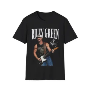 Riley Green Vintage Concert Tee Country Music Fan Graphic Shirt