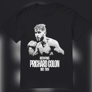 RIP Prichard Colon 1992-2026 Memorial Tee, Boxing Legend Tribute Fighter Graphic Shirt