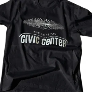 Saint Paul Civic Center Tee Vintage Minnesota Nostalgia Stadium Graphic T-Shirt