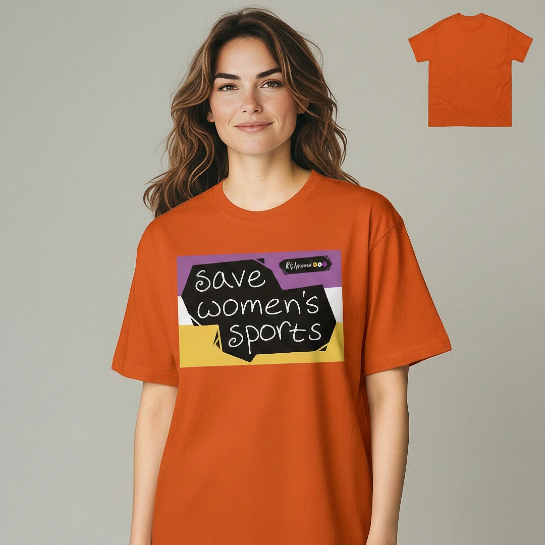Save Women's Sports Tee Graphic Shirt for Female Athletes — Los Angeles Save Women's Sports Tee Graphic Shirt for Female Athletes available at our Los Angeles warehouse