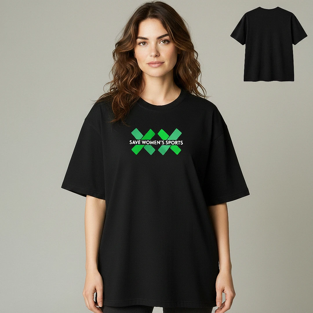 Save Women's Sports Tee, XX Chromosome Graphic T-Shirt for F — Los Angeles Save Women's Sports Tee, XX Chromosome Graphic T-Shirt for Female Athletes Support available at our Los Angeles warehouse