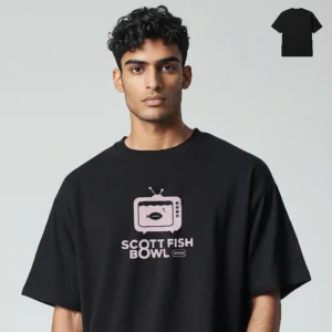 Scott Fish Bowl Tee Fantasy Football Tournament Graphic T-Shirt available at our Los Angeles warehouse
