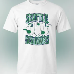 Seattle Seahawks Mine Seagulls Funny Graphic Tee Vintage Football Fan Shirt available at our Los Angeles warehouse