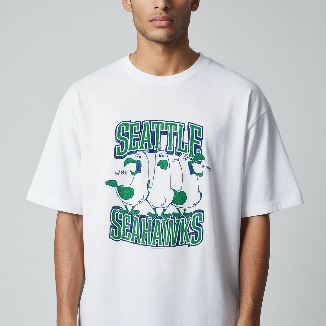 Seattle Seahawks Mine Seagulls Graphic Tee, Funny Seattle Football Game Day Fan Shirt Gift available at our Los Angeles warehouse