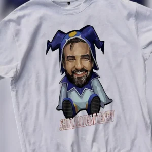 Shin Mamdani Tensei Parody Tee, Funny JRPG Jack Frost Gamer Graphic T-Shirt