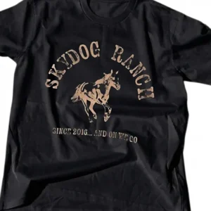 Skydog Ranch Since 2016 And On We Go Tee, Western Horse Rescue Heritage Graphic Shirt Gift
