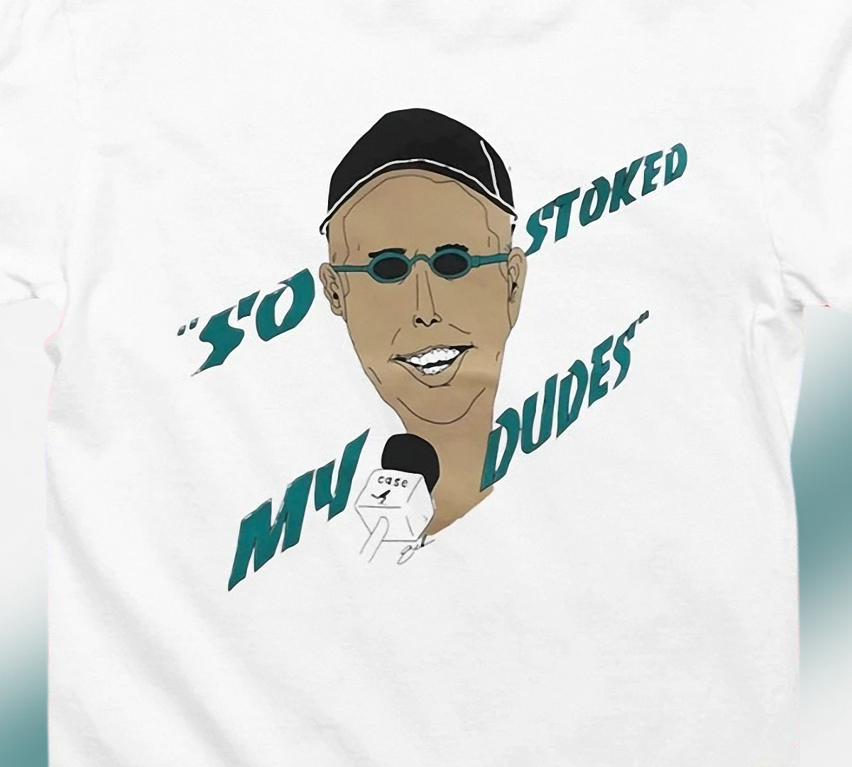 So Stoked My Dudes Tee Funny Viral Surfer Meme Graphic Shirt Gift