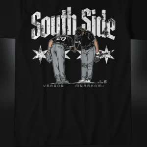 South Side Baseball Players Graphic Tee, Chicago Sports Fan Shirt, Personalized Player Tribute Tee for Men and Women